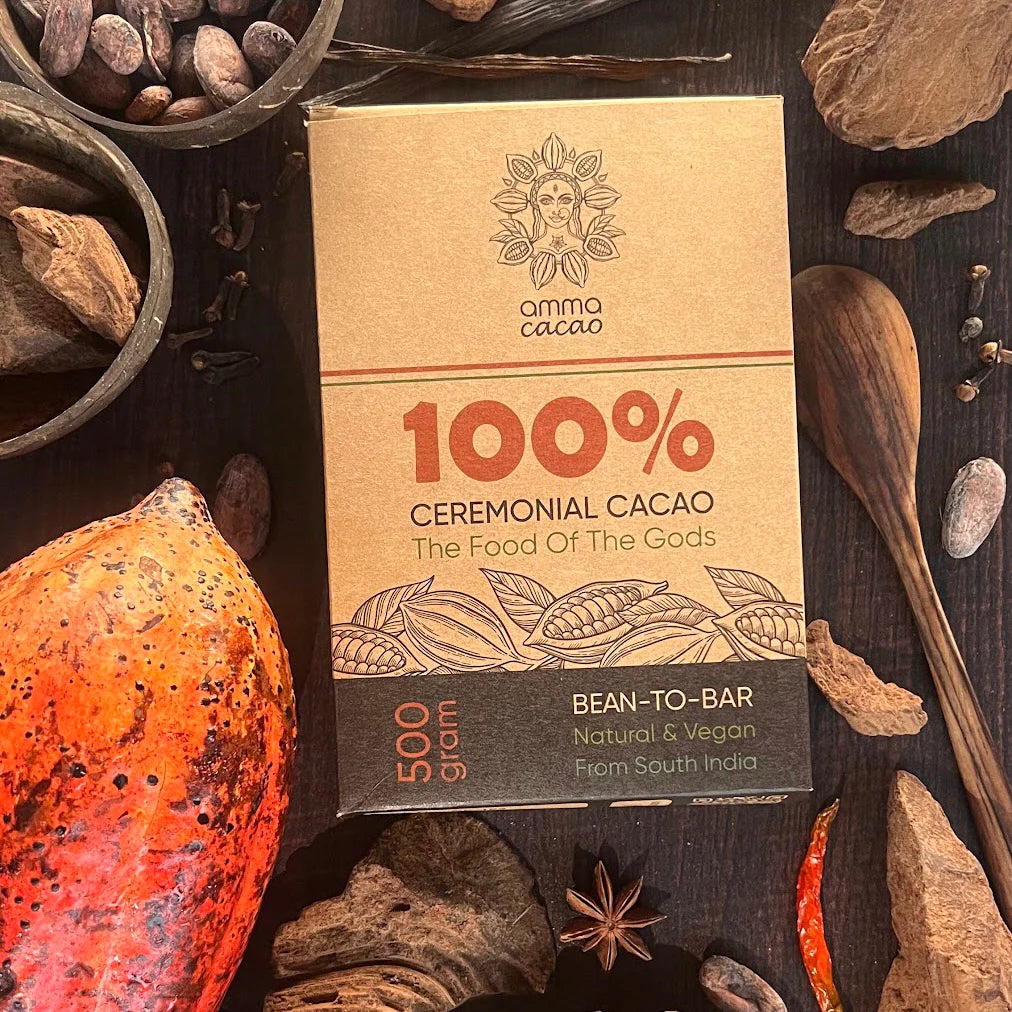 Amma Cacao - 100% Ceremoniele Cacao (500gr)