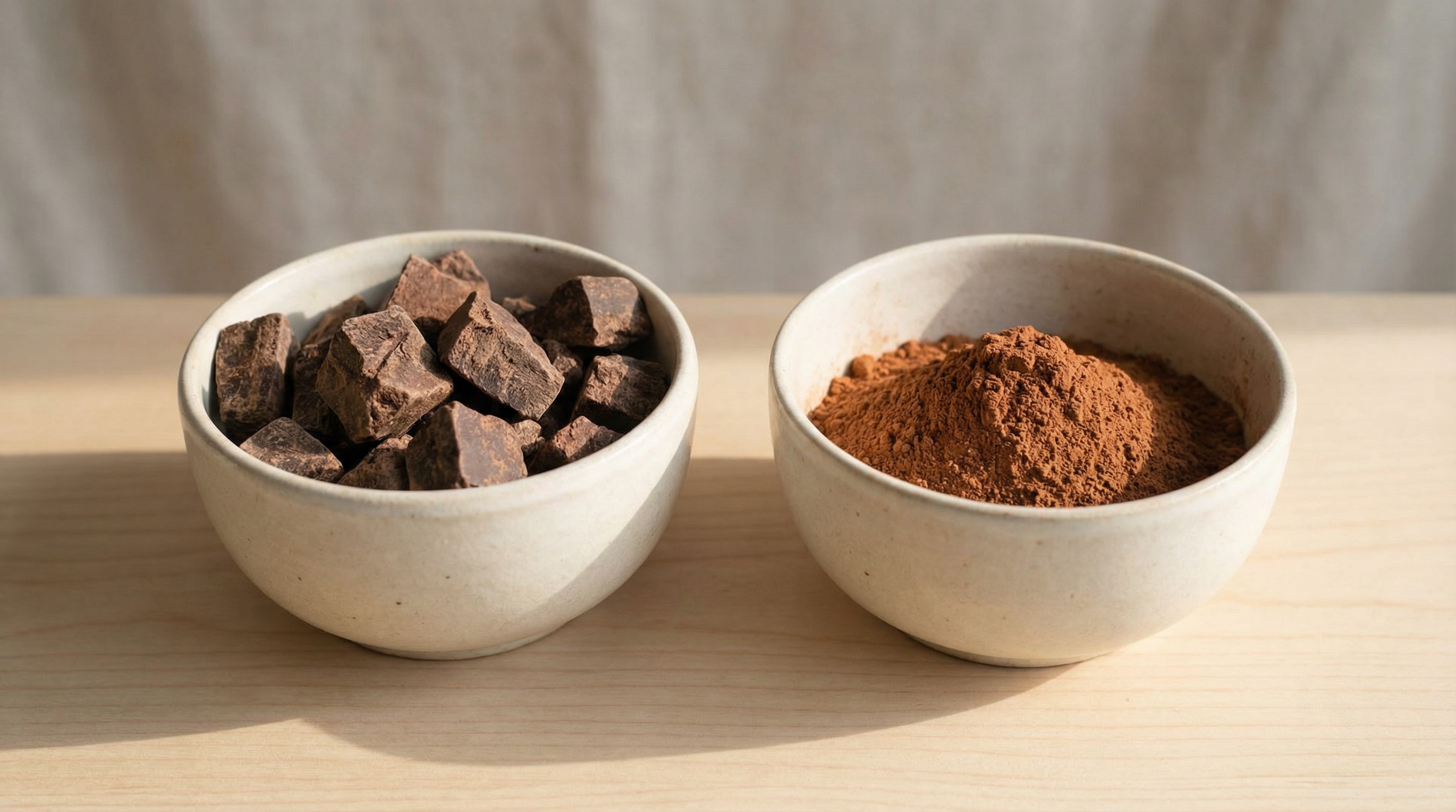 Ceremoniële cacao vs cacao poeder