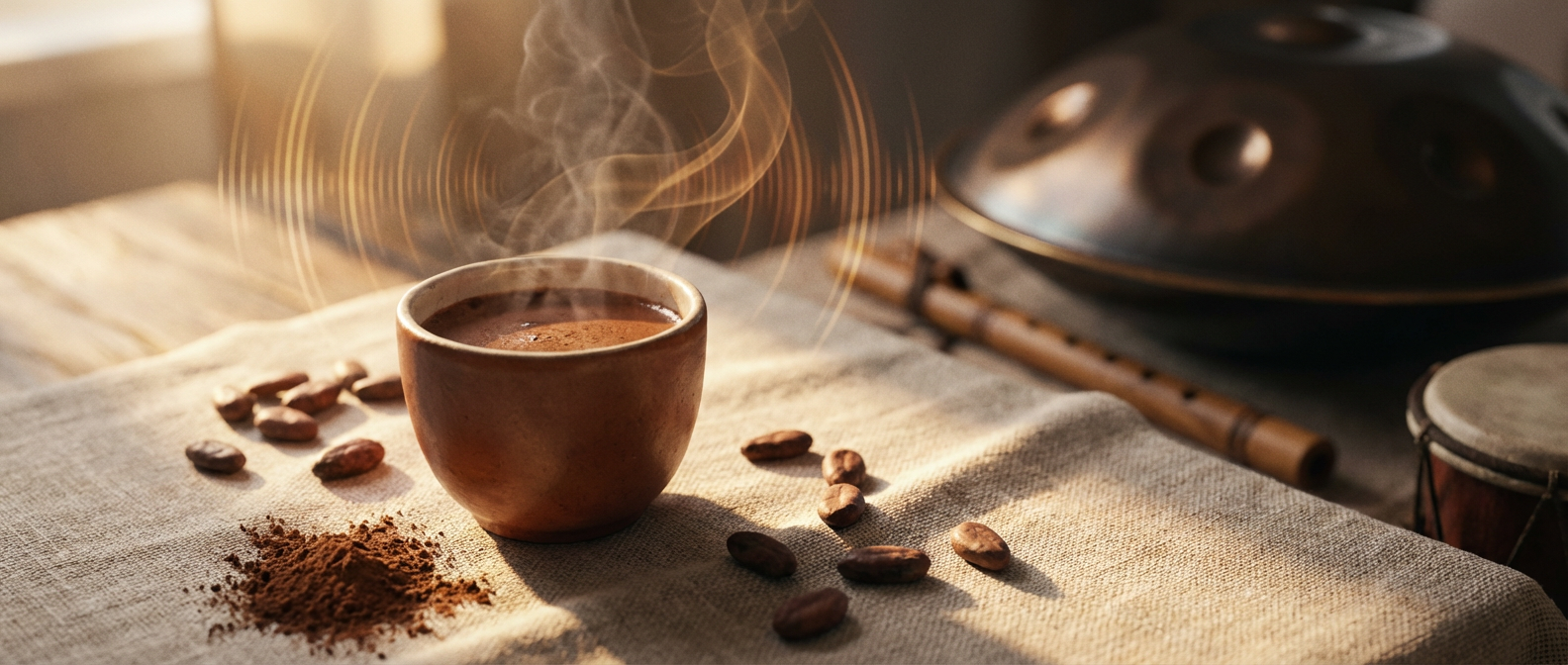 Cacao & Muziek: klanken die je cacao-ritueel verdiepen