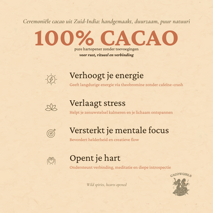 Amma Cacao - 100% Ceremoniele Cacao (500gr)