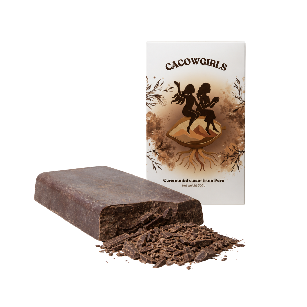 CacowGirls – Ceremoniële Cacao uit Peru (500g)