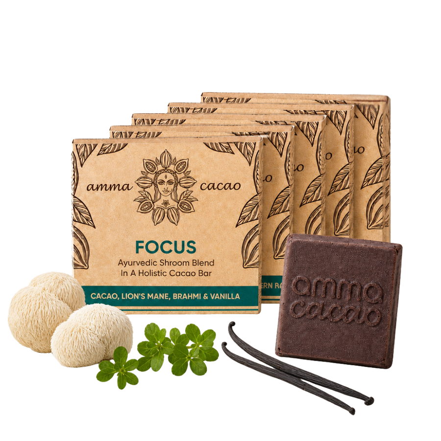 FOCUS Cacao Bars – 5-pack