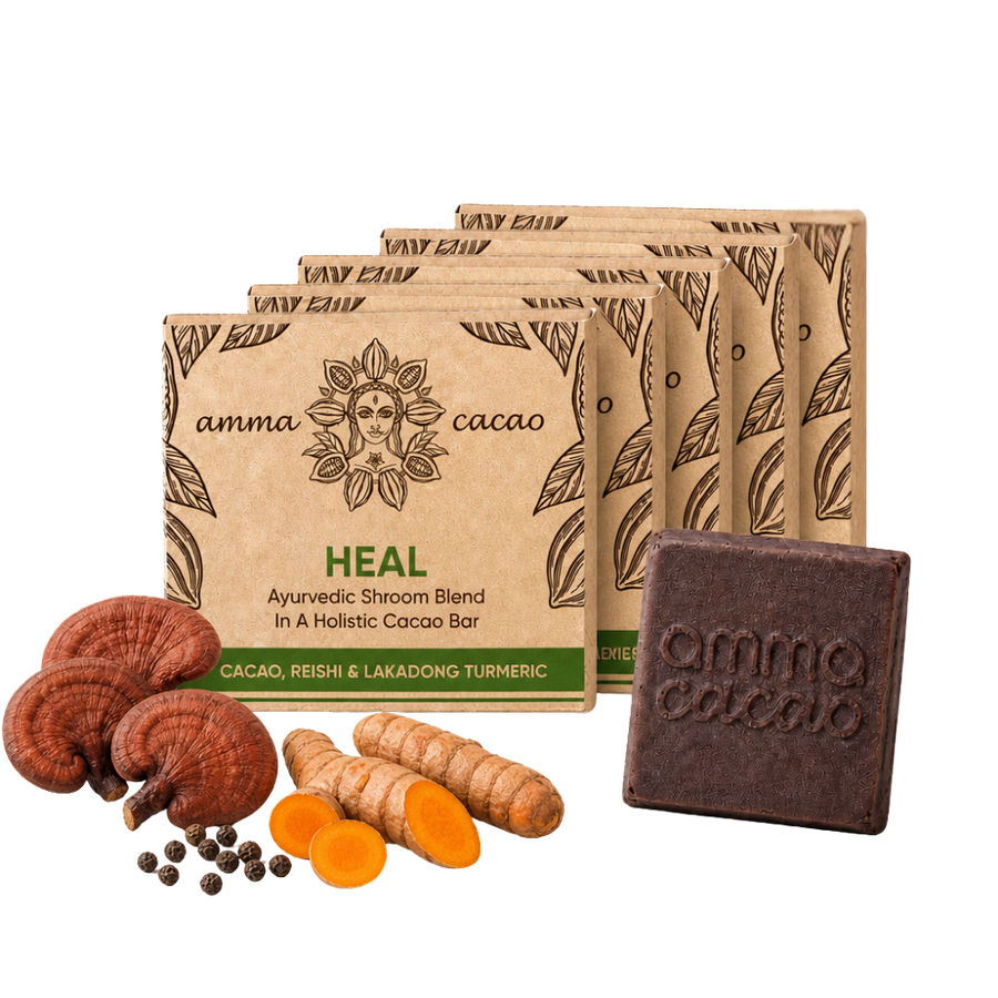 HEAL Cacao Bars – 5-pack